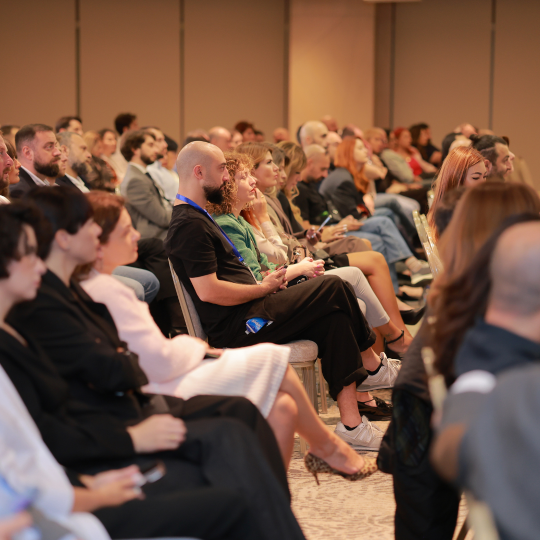 Conference audience at the Silk Road Exhibition
